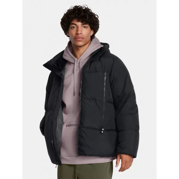  Moška jakna LIMITLESS DOWN JACKET 1384641-001 ČRNA Under Armour 