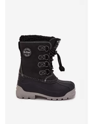 Otroški zimski čevlji LEE COOPER LCJ-25-44-3943K ČRNA