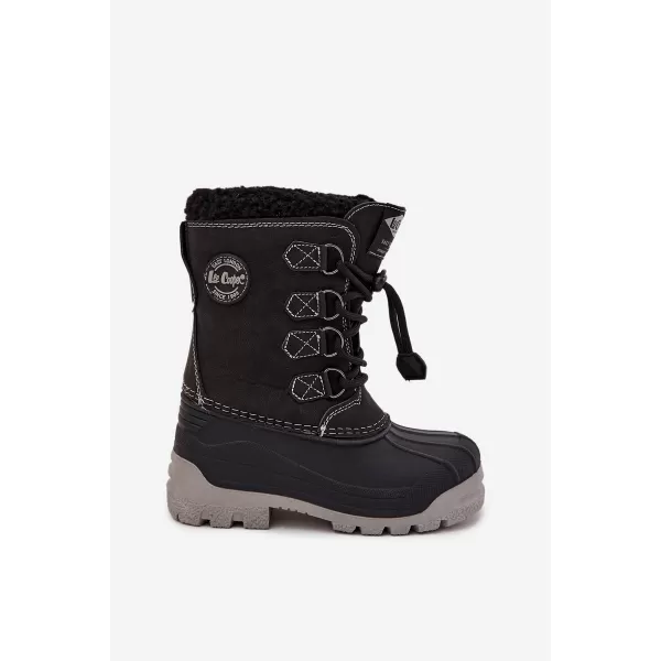  Otroški zimski čevlji LEE COOPER LCJ-25-44-3943K ČRNA 