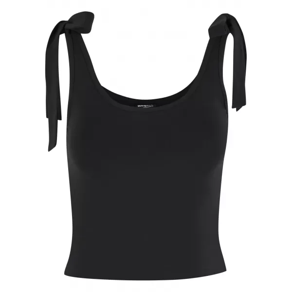  Ženska majica s kratkimi rokavi URBAN CLASSICS TB7520A ČRNO/BELO 
