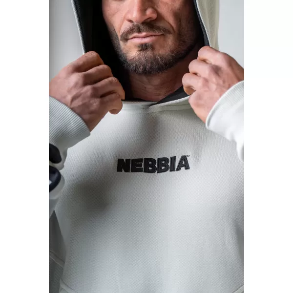  Pulover s kapuco HERO 300 SVETLO SIV Nebbia 