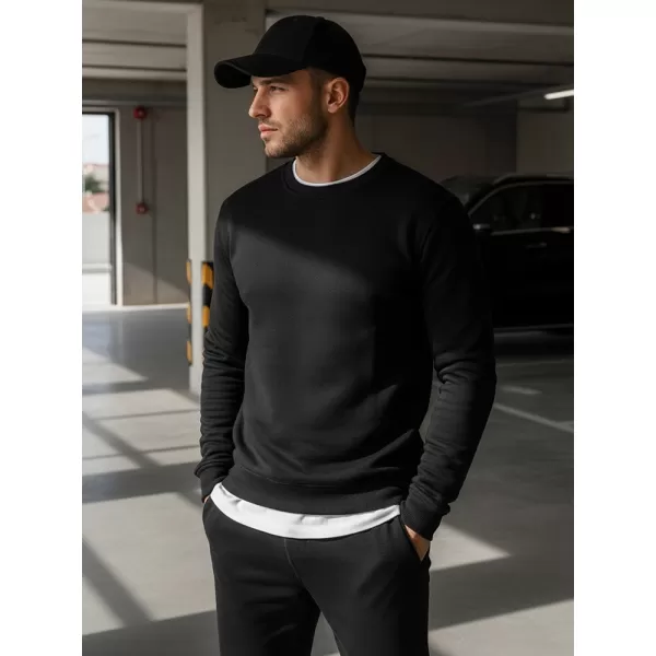  Moški pulover DSTREET BX2416 ČRNA 