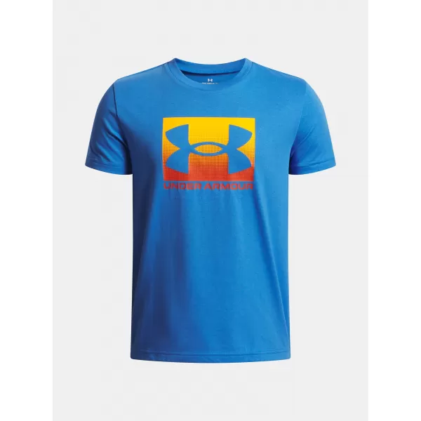  Fantovska majica s kratkimi rokavi UNDER ARMOUR UA B BOXED SPORTS UPDATE SS 1388672-402 MODRA 