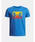 Fantovska majica s kratkimi rokavi UNDER ARMOUR UA B BOXED SPORTS UPDATE SS 1388672-402 MODRA