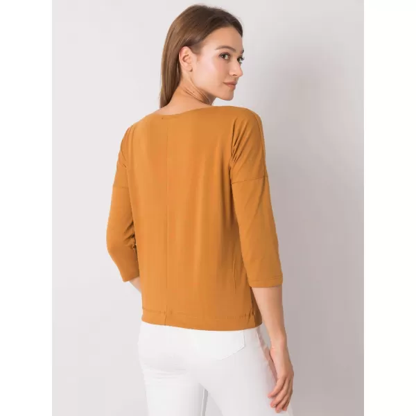  Ženska bluza BASIC FEEL GOOD RV-BZ-4691.37P SVETLO RJAVA 