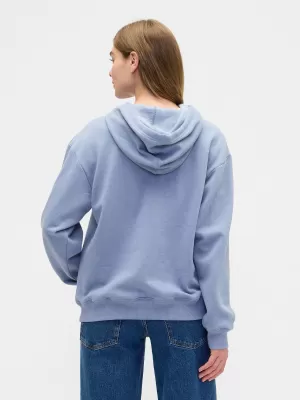 Ženski pulover GAP LOGO HOODIE PULLOVER 463506-95 ELITNO MODRA