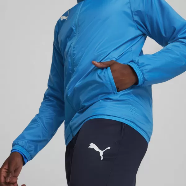  Moška jakna PUMA TEAMGOAL ALL WEATHER JACKET 659038-02 E.BLUE LEMONADE/ E.BLUE LEMONADE/PUMA BELA 