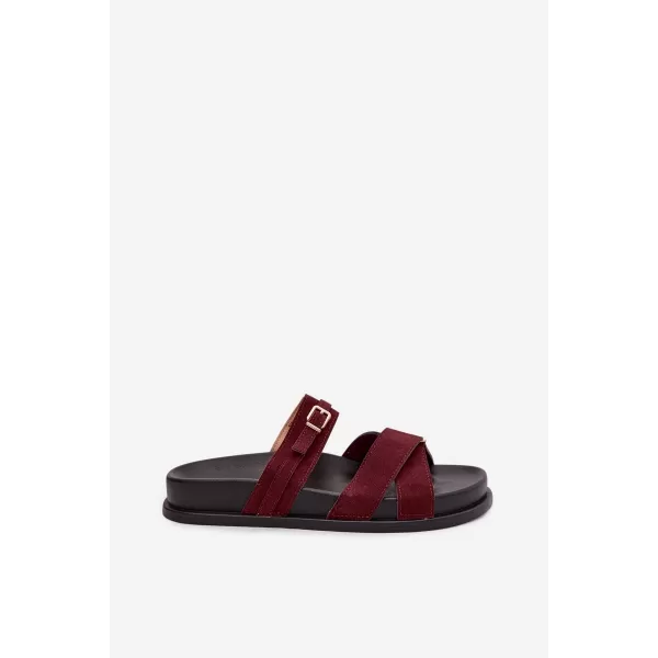  Ženski copati BOTO SELORINA 41592 BORDO 