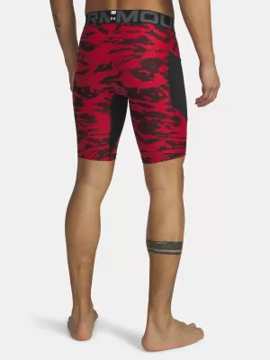 Moške kratke hlače UNDER ARMOUR HG PRINTED LNG SHORT 6009658-002 ČRNA