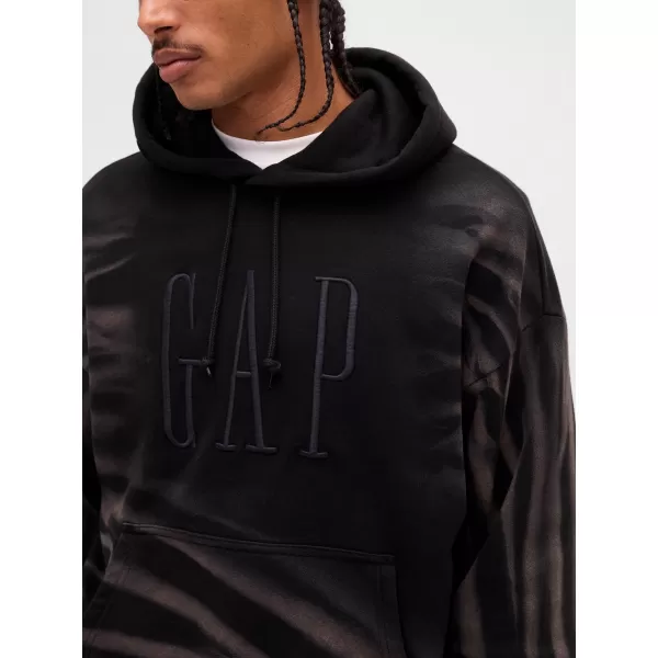  Moški pulover GAP CORP LOGO HOODIE PULLOVER 851641-01 ČRNA 