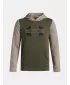 Fantovski pulover UNDER ARMOUR UA RIVAL FLC CBLCK GRPHC HD 6004994-390 ZELENA