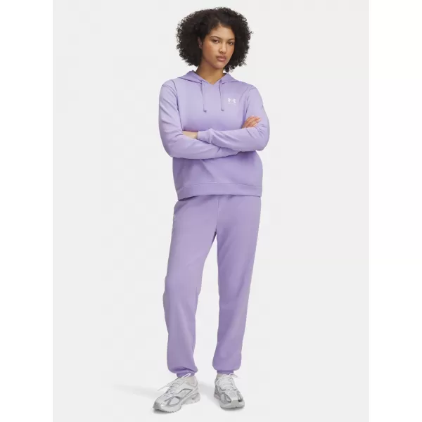  Ženske trenirke UNDER ARMOUR UA RIVAL TERRY JOGGERS 1382735-538 VIJOLIČNA 