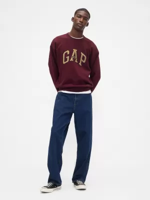 Moški pulover GAP LOGO SWEATSHIRT 821259-02 TOSKANSKO RDEČE