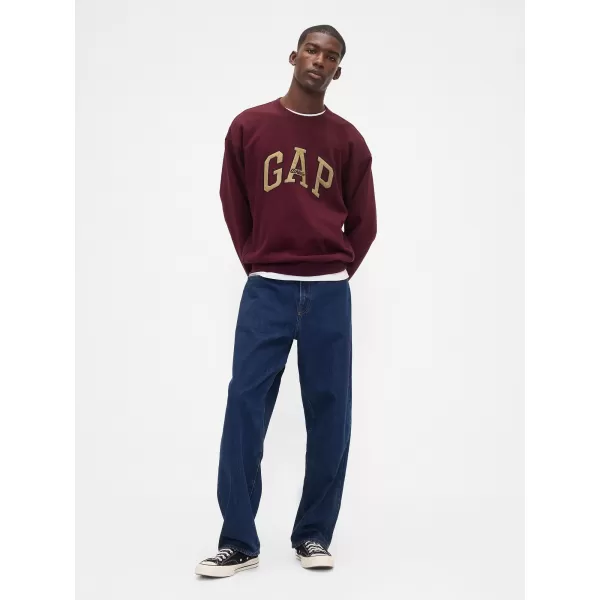  Moški pulover GAP LOGO SWEATSHIRT 821259-02 TOSKANSKO RDEČE 