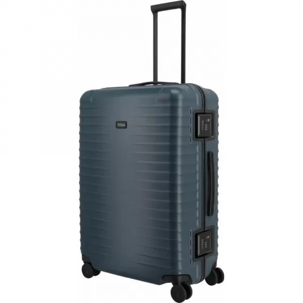  Kovček TITAN Overseas M plus POLNOČNO MODRA 