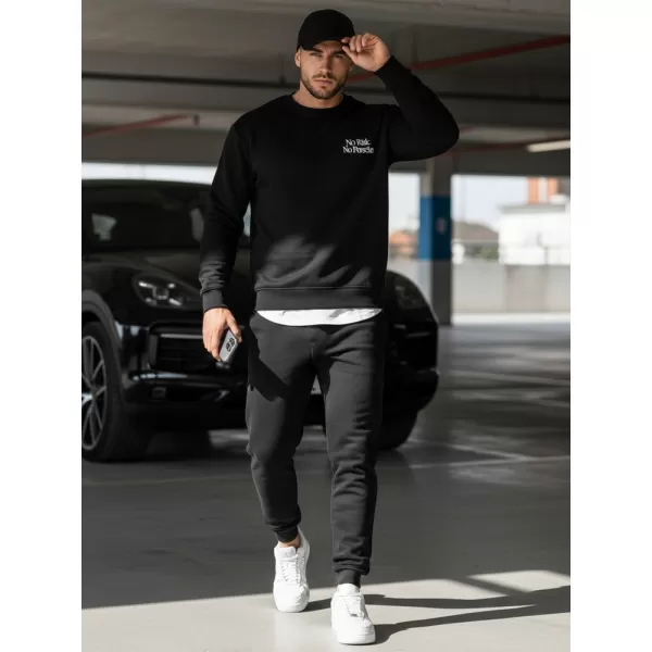  Moški pulover DSTREET BX5947 ČRNA 