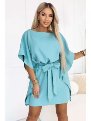 Obleka NUMOCO 287-40 PASTELNO TURKIZNA
