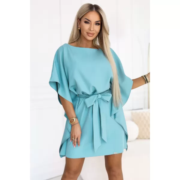  Obleka NUMOCO 287-40 PASTELNO TURKIZNA 