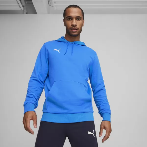  Moški pulover PUMA TEAMGOAL CASUALS HOODY 658618_02 IGNITE BLUE/ IGNITE BLUE/PUMA WHITE 