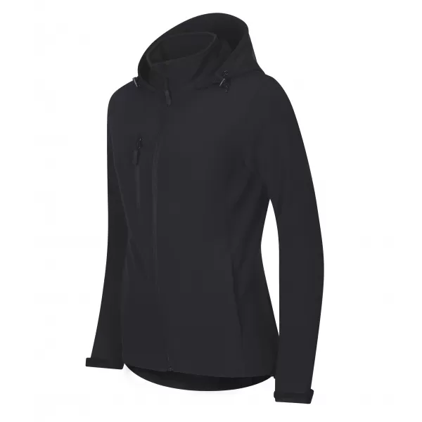  Ženska softshell jakna ALTISPORT NoPrint NP/ALW945 EBENOVINASTO SIVA 