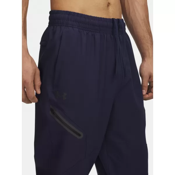  Moške trenirke UNDER ARMOUR UA UNSTOPPABLE WOVEN JOGGER 1388823-410 MODRA 