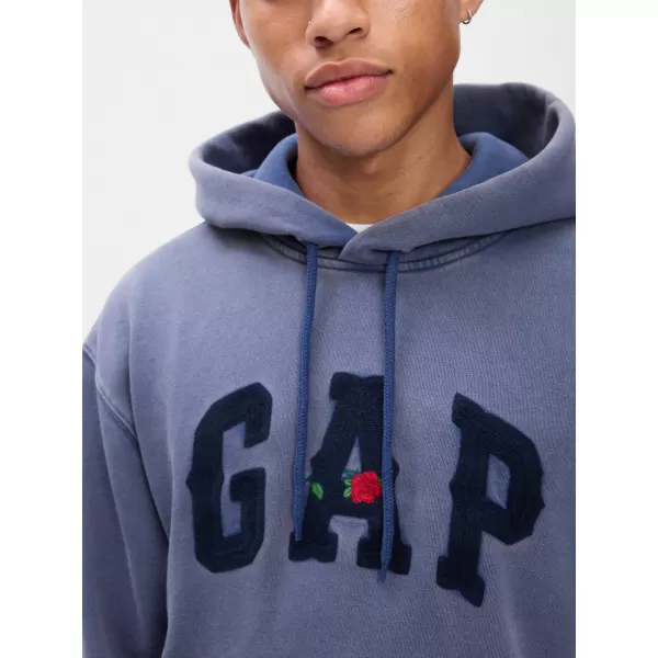  Moški pulover GAP LOGO HOODIE PULLOVER 646027-01 NOČNO NEBO 