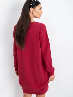 Obleka BASIC FEEL GOOD RV-TU-5184.93P BORDO