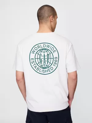 Moška majica s kratkimi rokavi GAP LOGO TEE 765029-04 CARLOV KAMEN