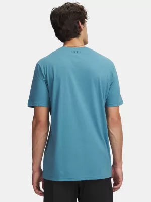 Moška majica s kratkimi rokavi UNDER ARMOUR UA M WM LOCKER TAG SS 6012778-466 MODRA