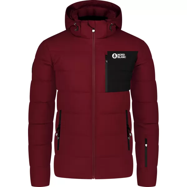  Moška zimska jakna NORDBLANC BRAMBLE NBWJM8258 BORDO 