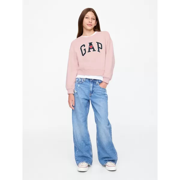  Otroški pulover GAP LOGO SWEATSHIRT 628718-00 PRIMITIVEN 