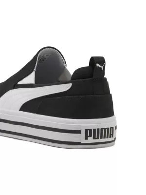 Škornji PUMA COURT CLASSIC VULC SLIPON 400216_02 PUMA ČRNA/PUMA BELA