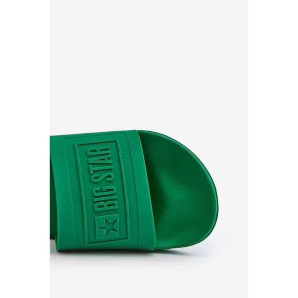  Moški natikači BIG STAR NN174650 GREEN Big Star Shoes 