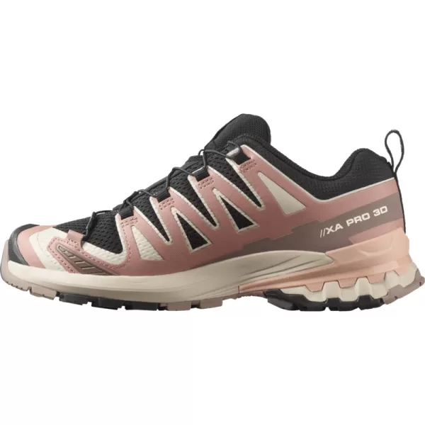 Ženski čevlji SALOMON XA PRO 3D V9 W L47882800 ČRNA/BURLWOOD/MAHAGONI VRTNICA 
