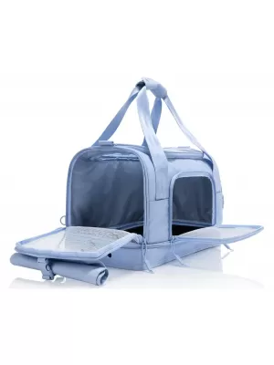 Kovček HEYS Pawsenger Pet Carrier MODRA