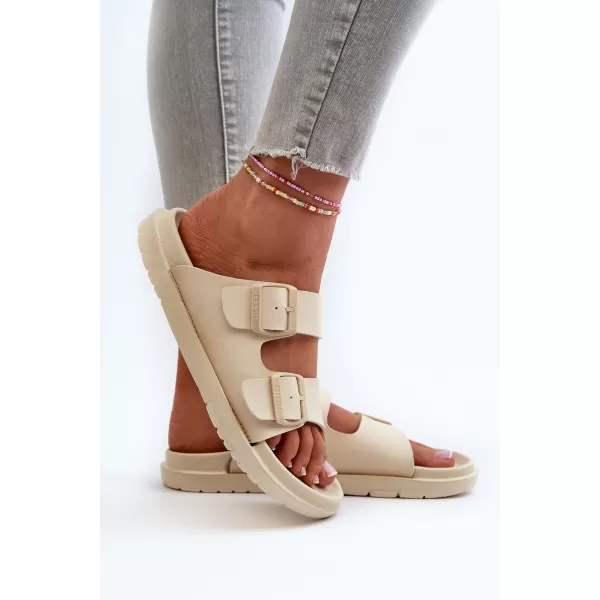  Ženski čevlji BIG STAR NN274A752 BEIGE Big Star Shoes 