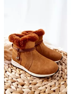 Otroški škornji za sneg BIG STAR BB374058BS CAMEL Big Star Shoes