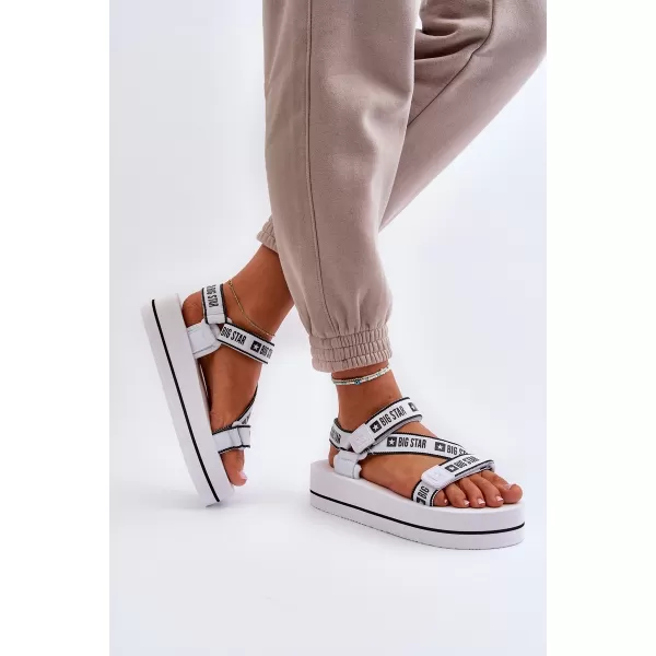  Ženski čevlji BIG STAR NN274A526 WHITE Big Star Shoes 