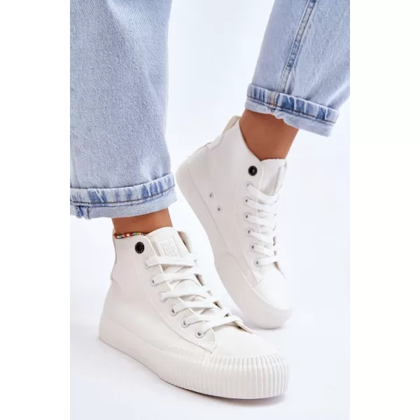  Ženske superge BIG STAR LL274445 WHITE Big Star Shoes 