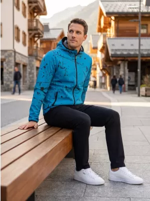 Moška vrhunska softshell jakna ALTISPORT VOJ/ALM034JACK01 SMARAGDNO