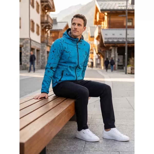  Moška vrhunska softshell jakna ALTISPORT VOJ/ALM034JACK01 SMARAGDNO 