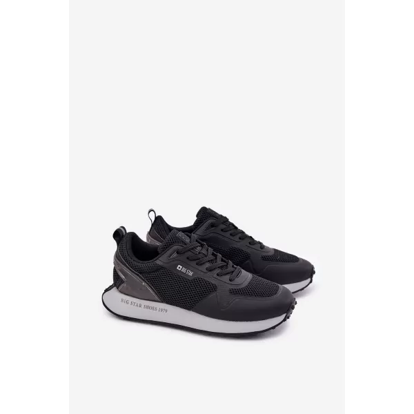  Moške superge BIG STAR RR174361 BLACK Big Star Shoes 