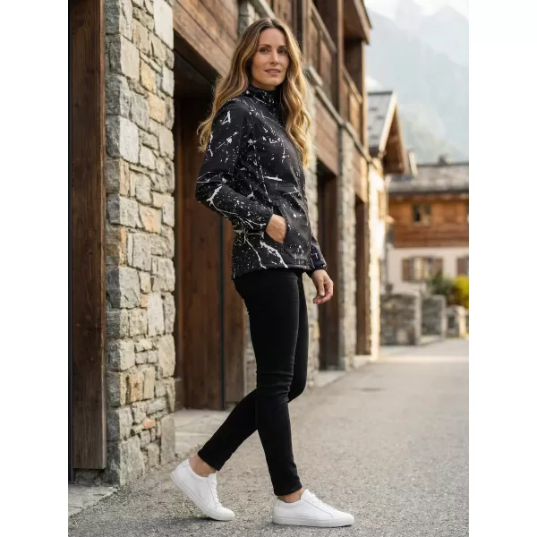  Ženska vrhunska softshell jakna ALTISPORT VOJ/ALW034JACK01 ČRNA 