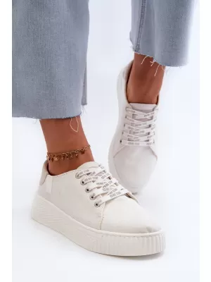 Ženske superge BIG STAR NN276001 WHITE Big Star Shoes