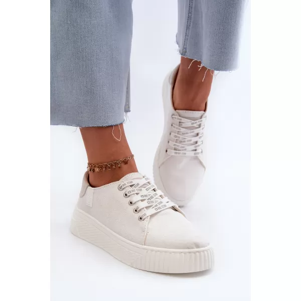  Ženske superge BIG STAR NN276001 WHITE Big Star Shoes 