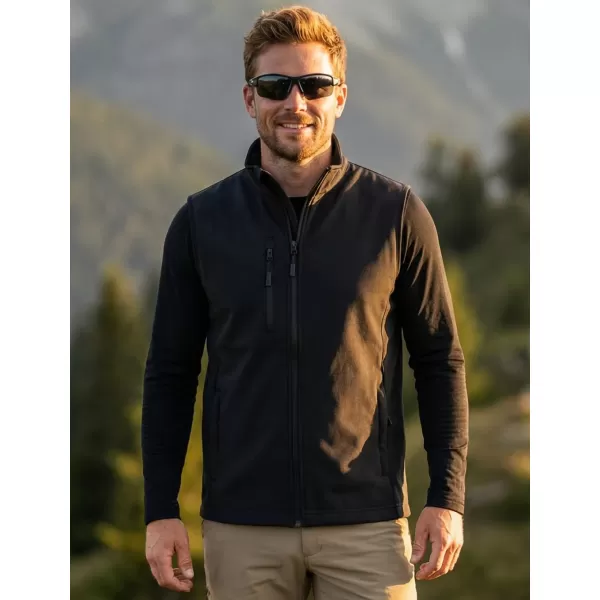  Moški softshell telovnik ALTISPORT NoPrint NP/ALM865 EBENOVINASTO SIVA 
