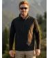 Moški softshell telovnik ALTISPORT NoPrint NP/ALM865 EBENOVINASTO SIVA