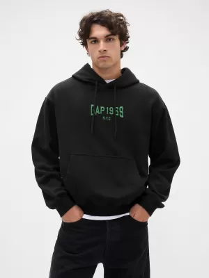 Moški pulover GAP LOGO PULLOVER HOODIE 821291-03 NOČ BREZ MESECA