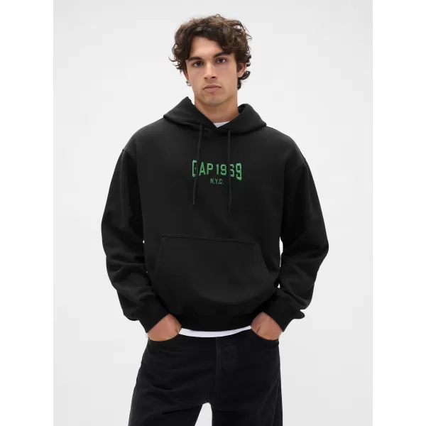 Moški pulover GAP LOGO PULLOVER HOODIE 821291-03 NOČ BREZ MESECA 
