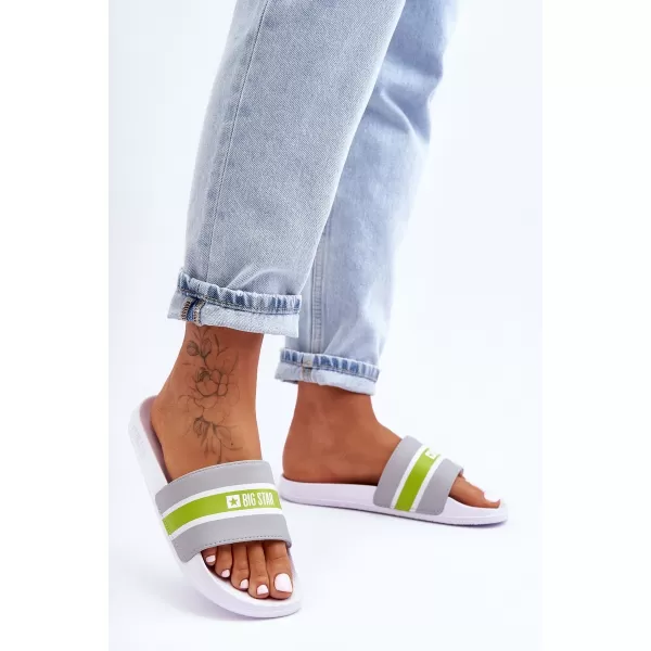  Ženski natikači BIG STAR JJ274647 GREY Big Star Shoes 